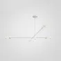 Дизайнерская люстра SKELBY H16 Black/Amber от ImperiumLoft