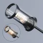 Дизайнерская люстра SKELBY H32 Black/Transparent от ImperiumLoft