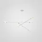 Дизайнерская люстра SKELBY H24 White/Amber от ImperiumLoft