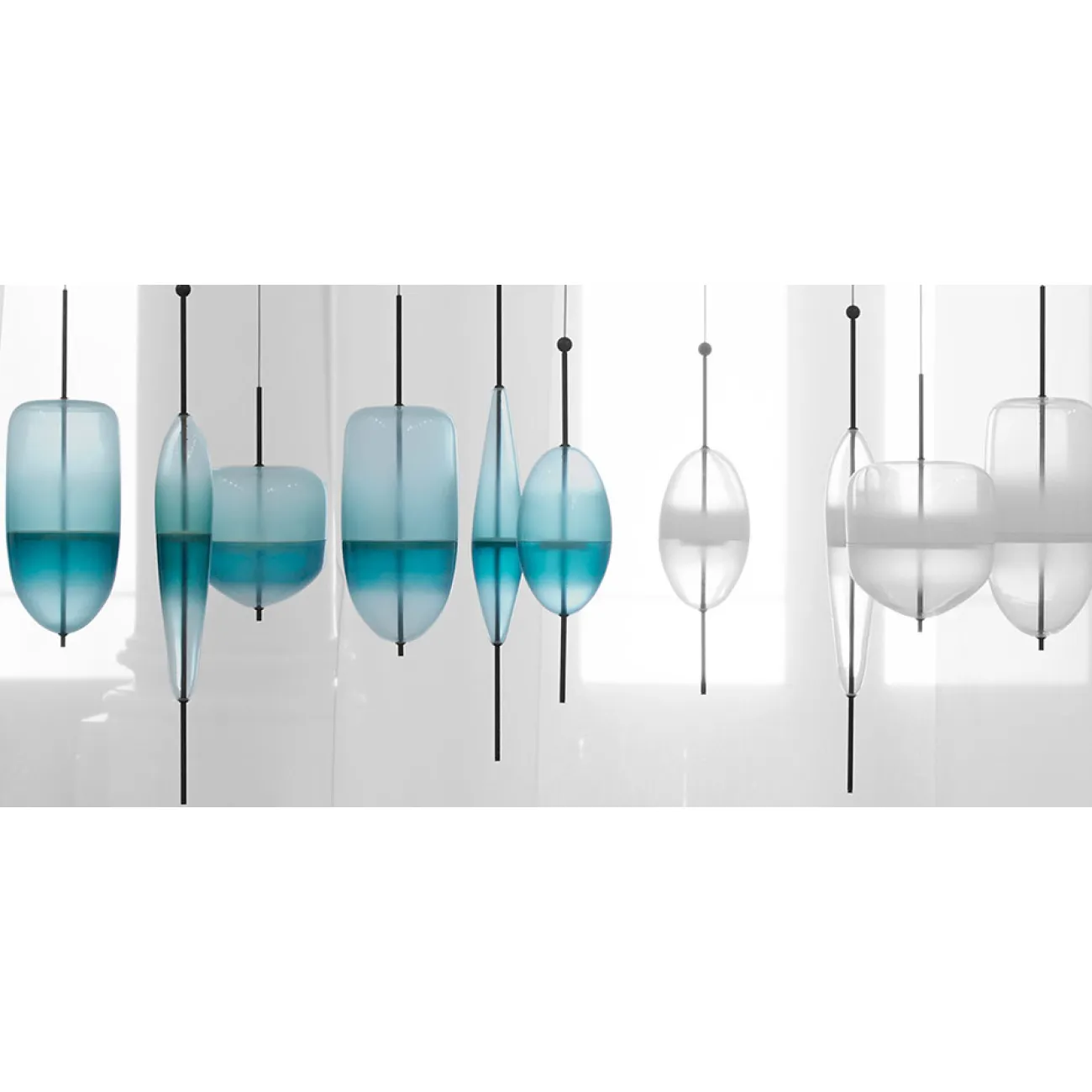 Подвесной светильник Nao Tamura Flow(t) lighting for wonderglass designed by Nao Tamura от LaLume Подвесной светильник Nao Tamura Flow(t) lighting for wonderglass designed by Nao Tamura от LaLume