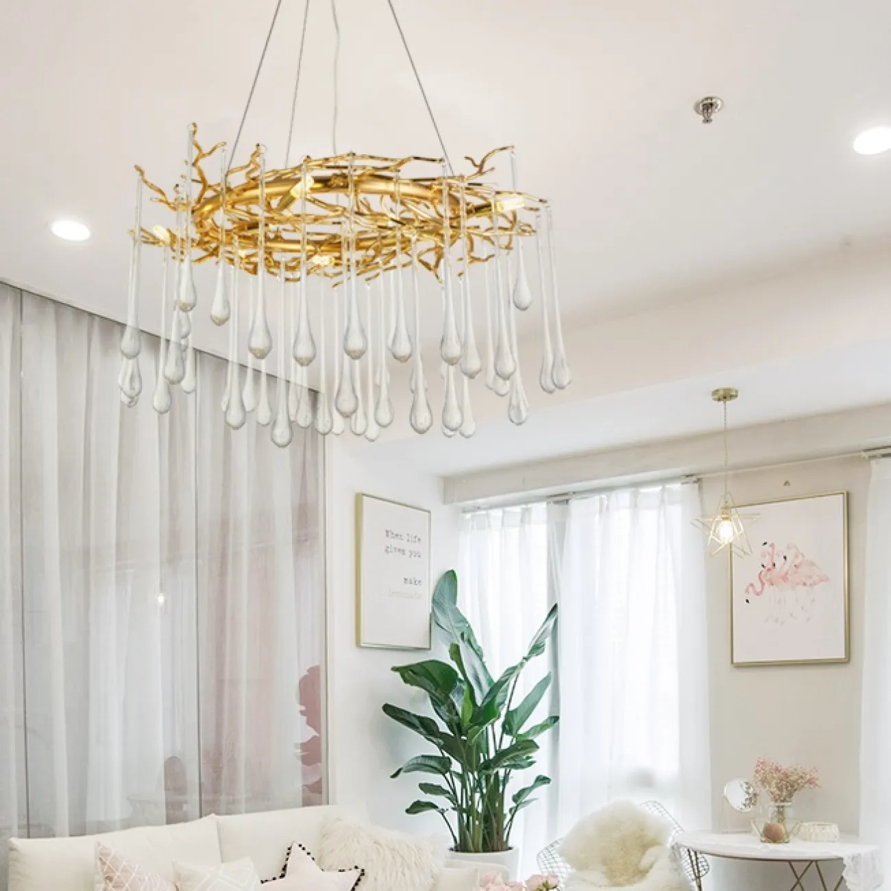 Люстра Drops от ImperiumLoft Люстра Drops от ImperiumLoft