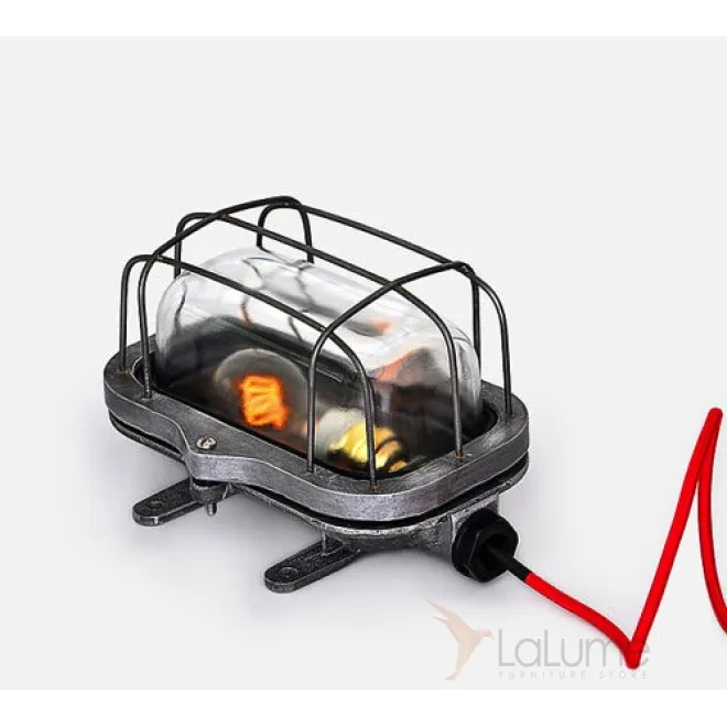 Настенная лампа Steampunk Cage Glass Edison Wall Lamp от LaLume