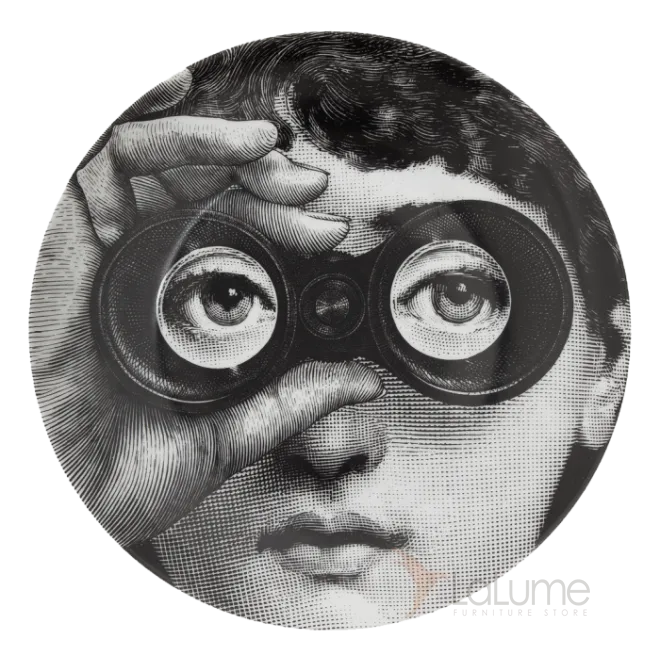 Декоративная тарелка Fornasetti 30.CR.BW.R01-286 от LaLume