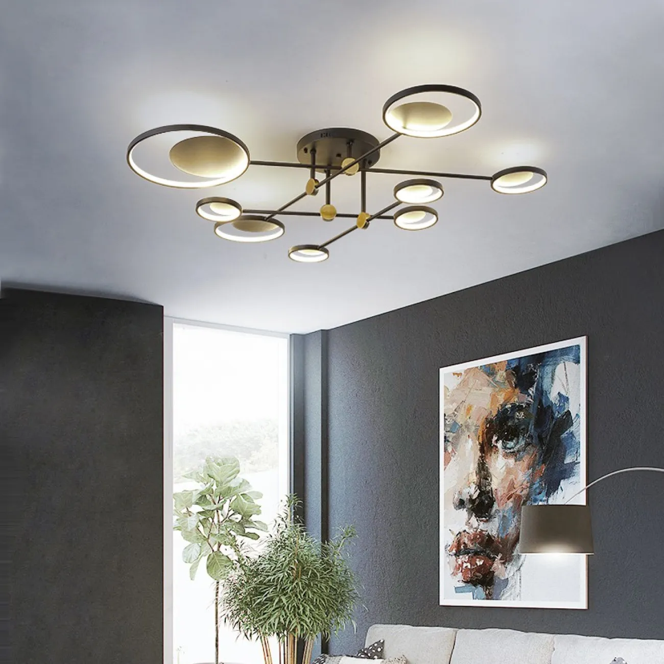 Подвесная люстра RISOR 8 от ImperiumLoft