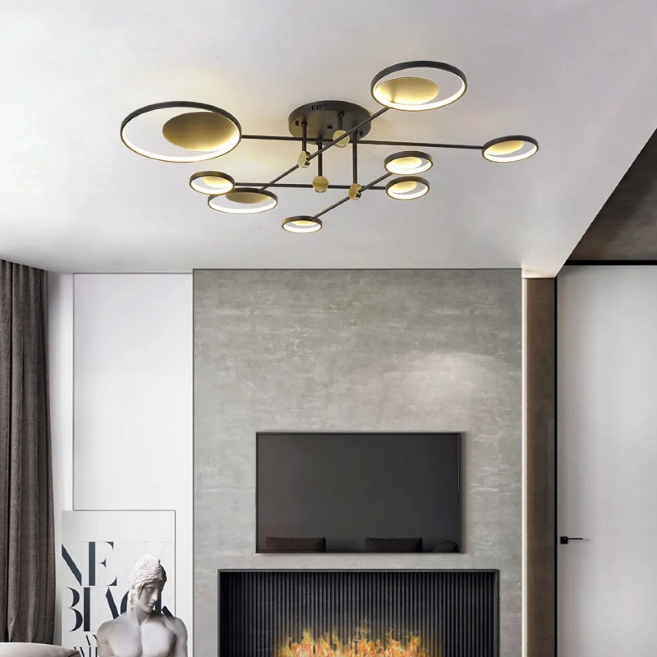 Подвесная люстра RISOR 8 от ImperiumLoft