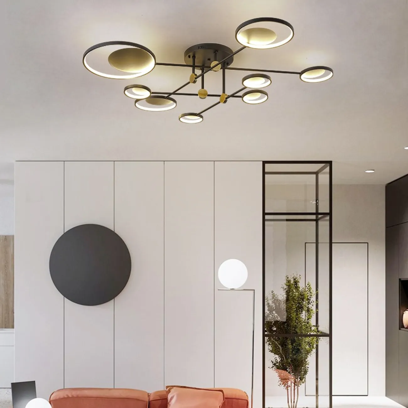 Подвесная люстра RISOR 8 от ImperiumLoft