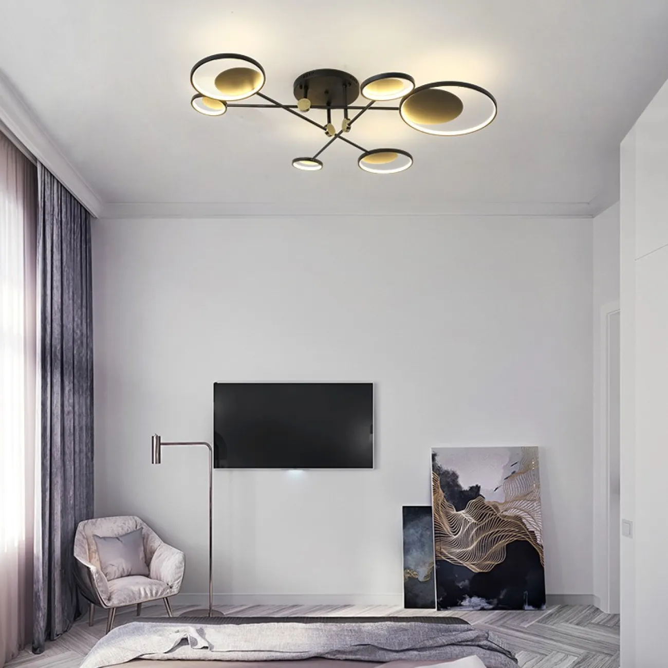 Подвесная люстра RISOR 8 от ImperiumLoft