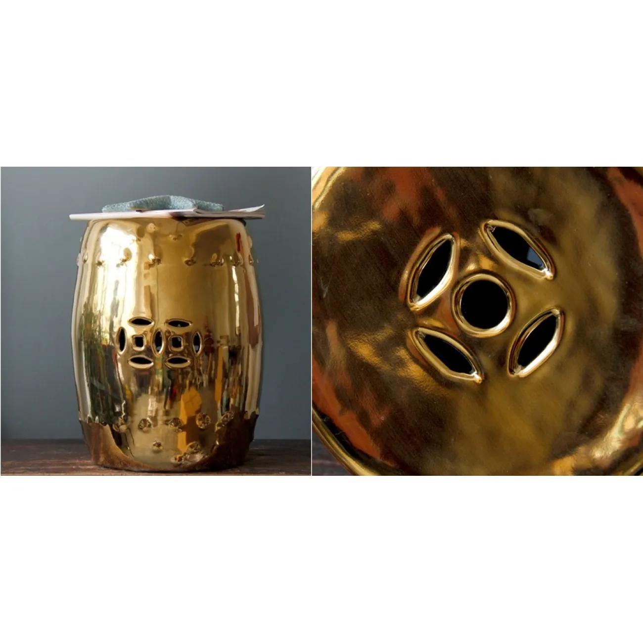 Керамический табурет Shine от LaLume