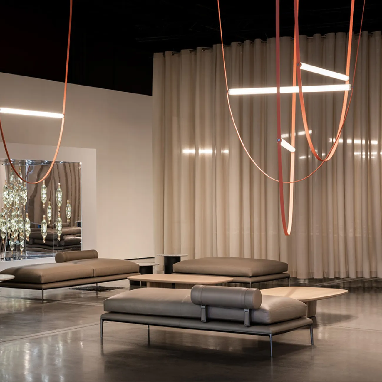 Подвесной светильник NUTTA pink L 400 4000К от ImperiumLoft