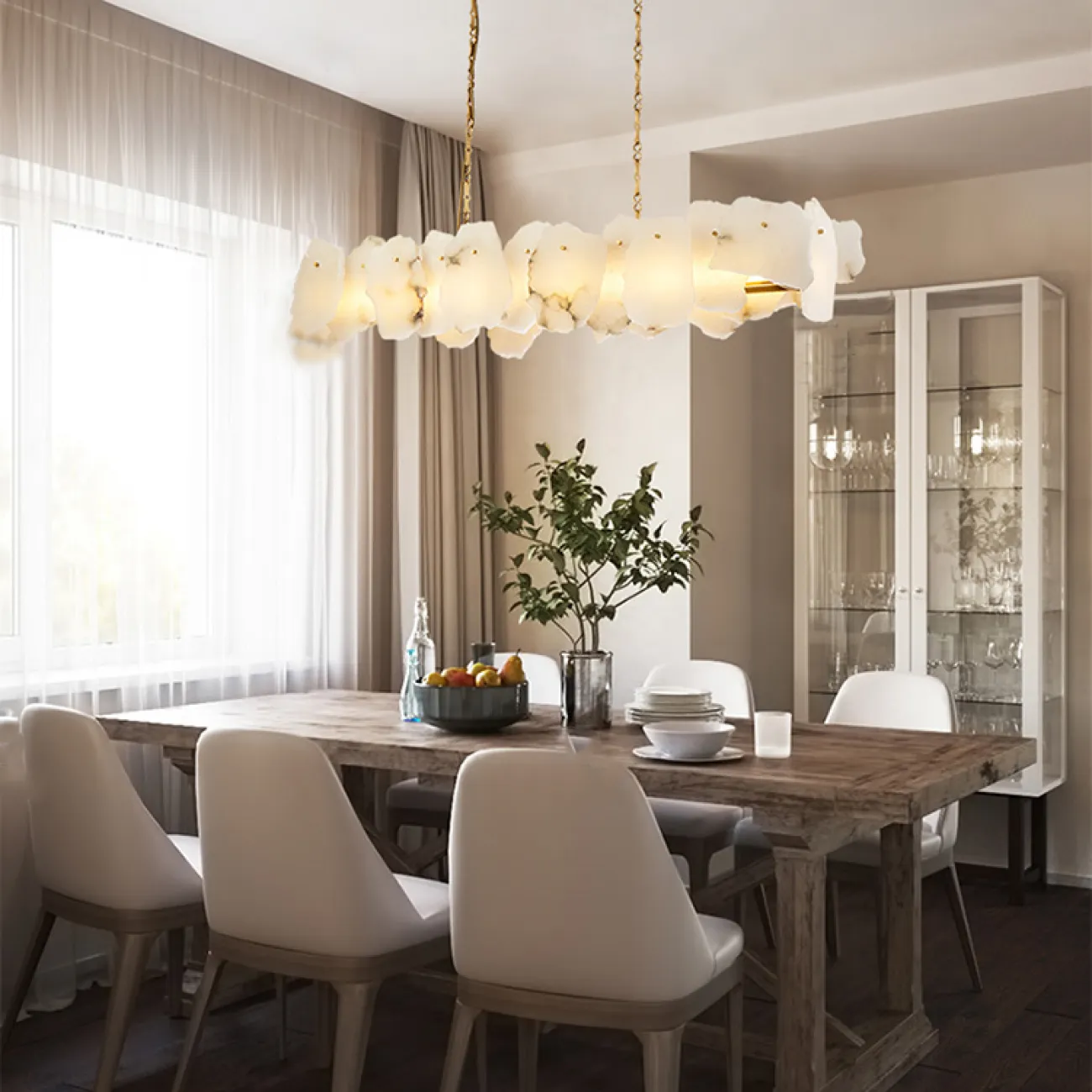 Подвесной светильник MARBLE R LONG от ImperiumLoft
