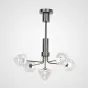 Люстра на штанге ICE 5 lamps Black от ImperiumLoft