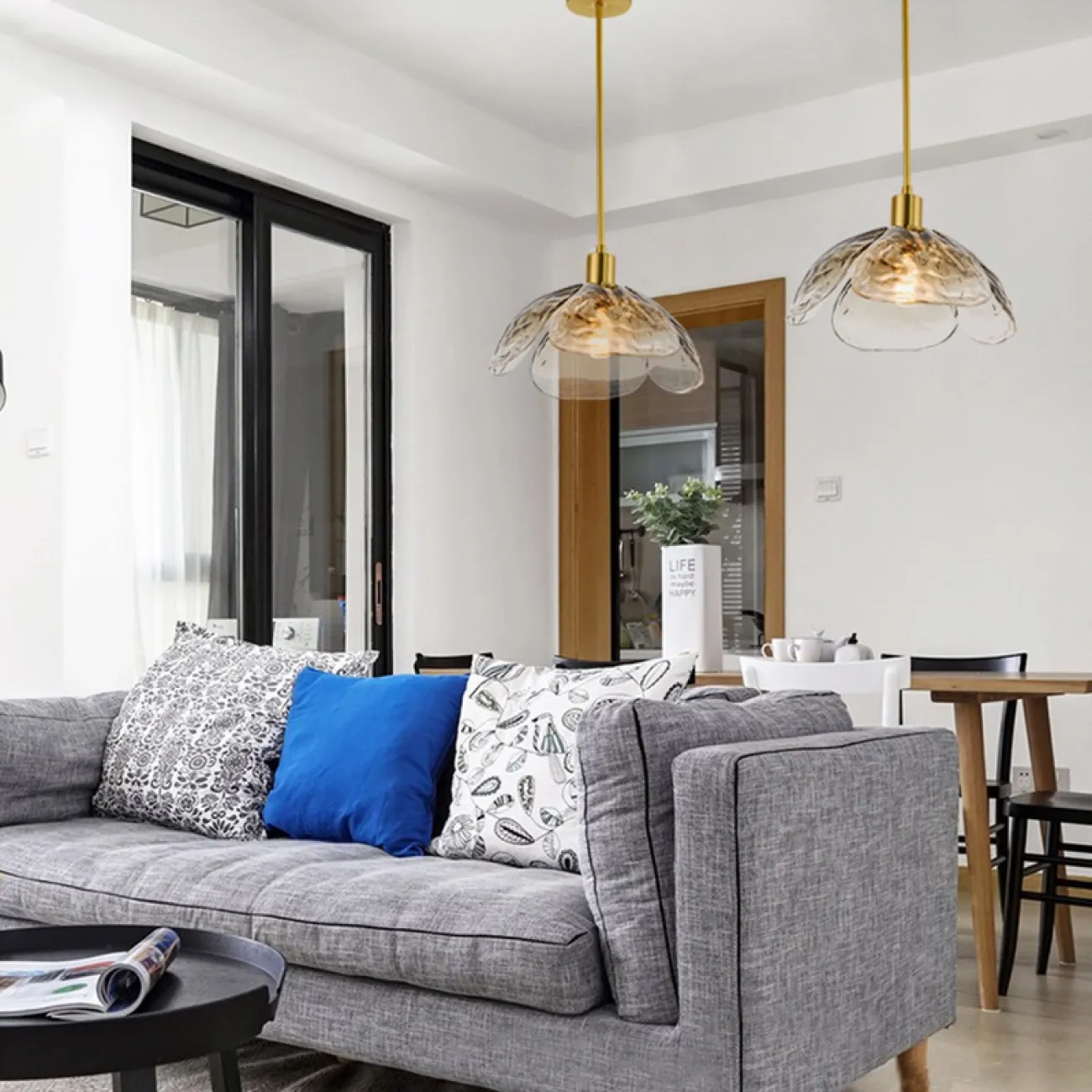 Подвесной светильник FLEUR A Зеленый от ImperiumLoft