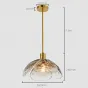 Подвесной светильник FLEUR A Зеленый от ImperiumLoft