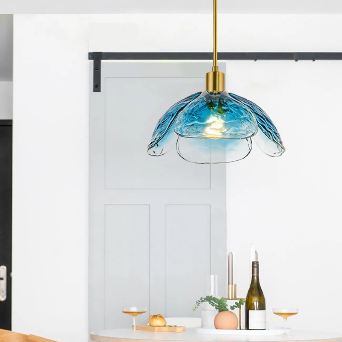 Подвесной светильник FLEUR A Зеленый от ImperiumLoft