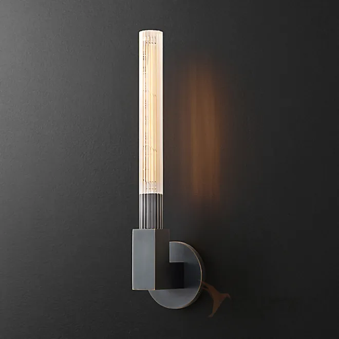 Бра RH CANNELLE wall lamp SINGLE Sconces Black от ImperiumLoft