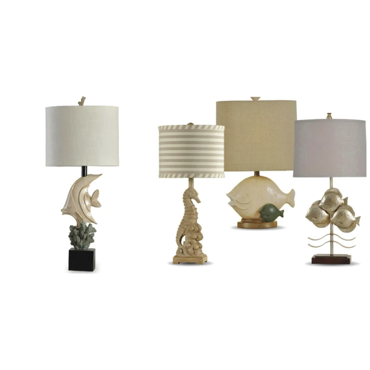 Настольная лампа Рыбка с кораллом от LaLume