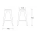 Барный стул Tolix Bar Stool 75