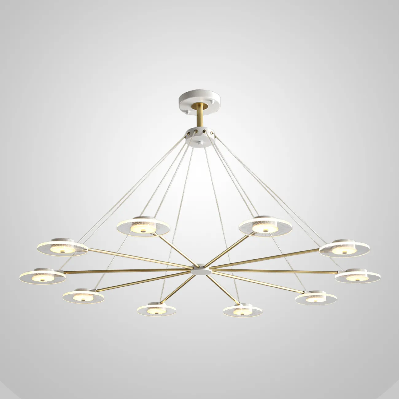 Потолочная люстра NADIN L6 от ImperiumLoft