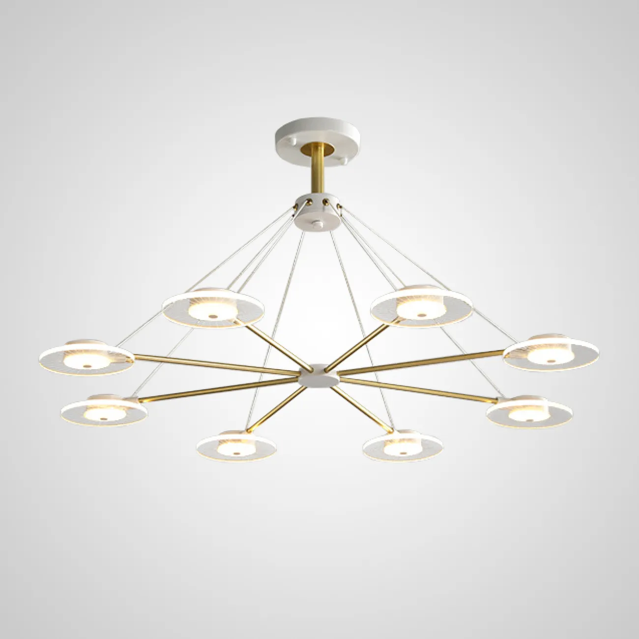 Потолочная люстра NADIN L6 от ImperiumLoft