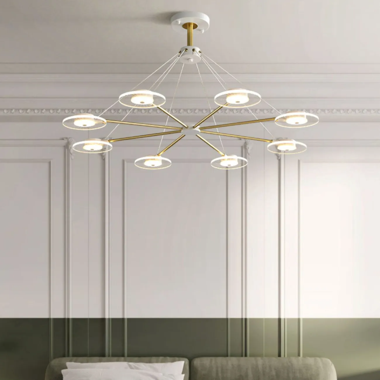 Потолочная люстра NADIN L6 от ImperiumLoft