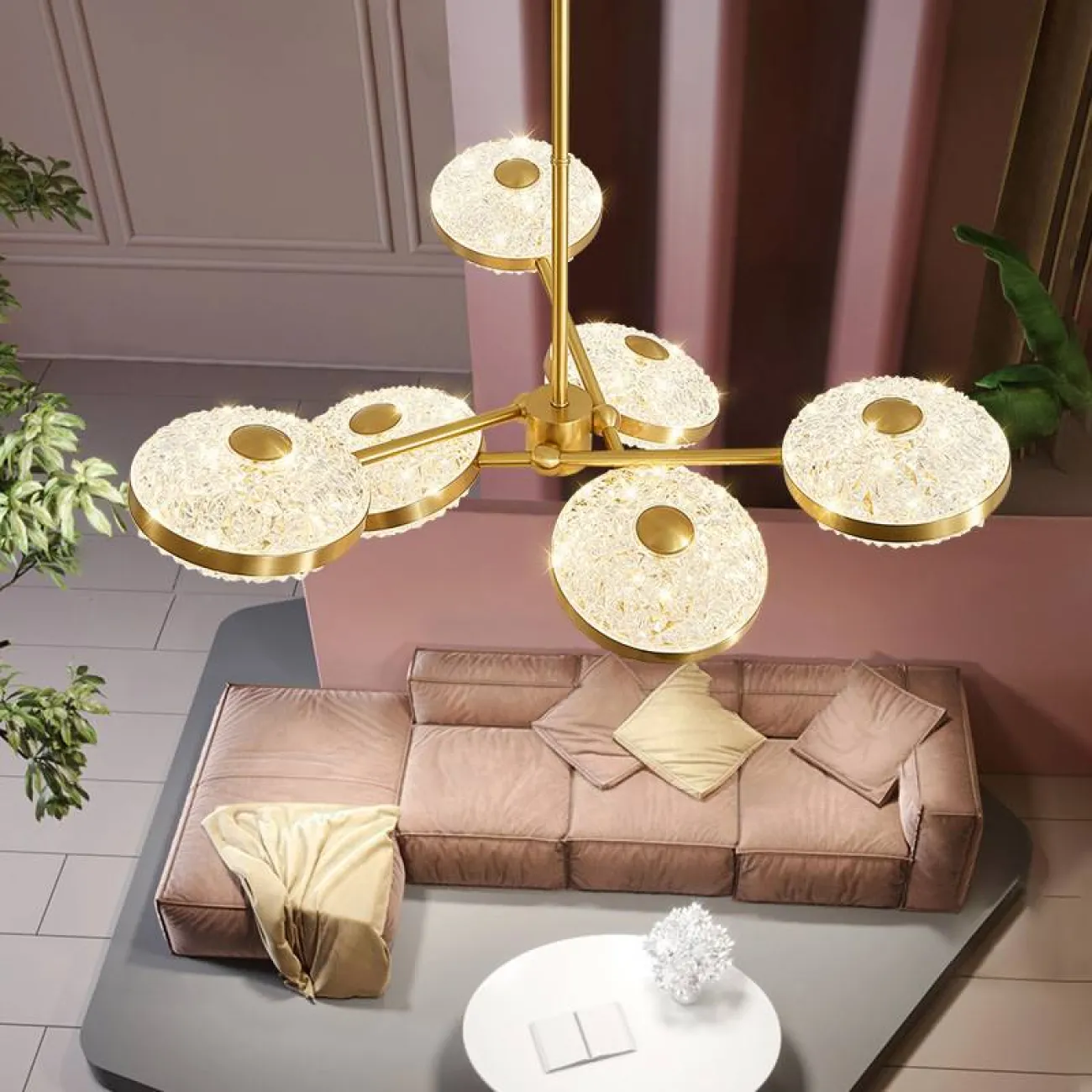 Потолочная люстра JINA CH D70 от ImperiumLoft Потолочная люстра JINA CH D70 от ImperiumLoft