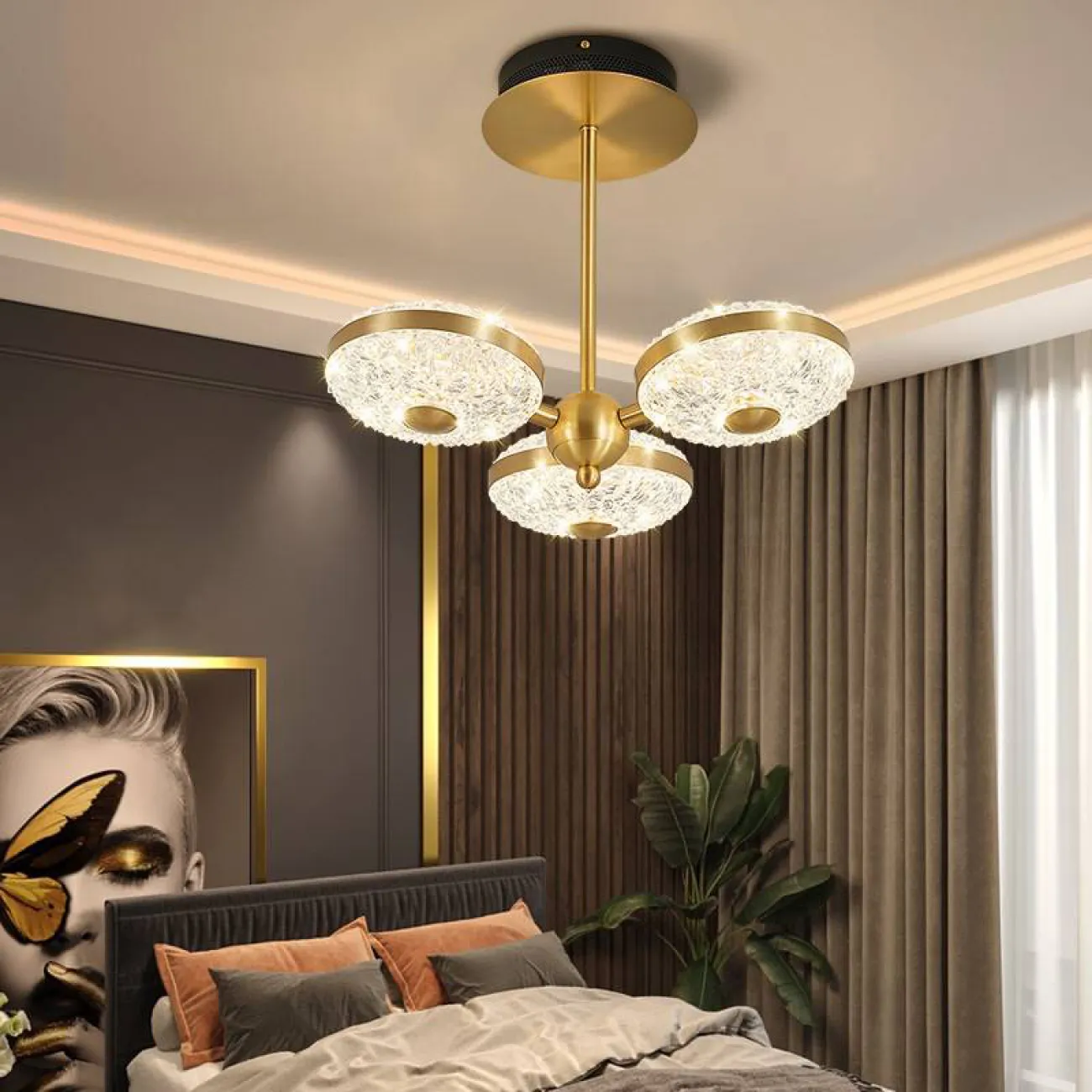 Потолочная люстра JINA CH D70 от ImperiumLoft Потолочная люстра JINA CH D70 от ImperiumLoft