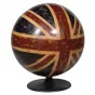 Кресло шар Pod Chair Union Jack & Brown Leather designed by Martin Waller от LaLume