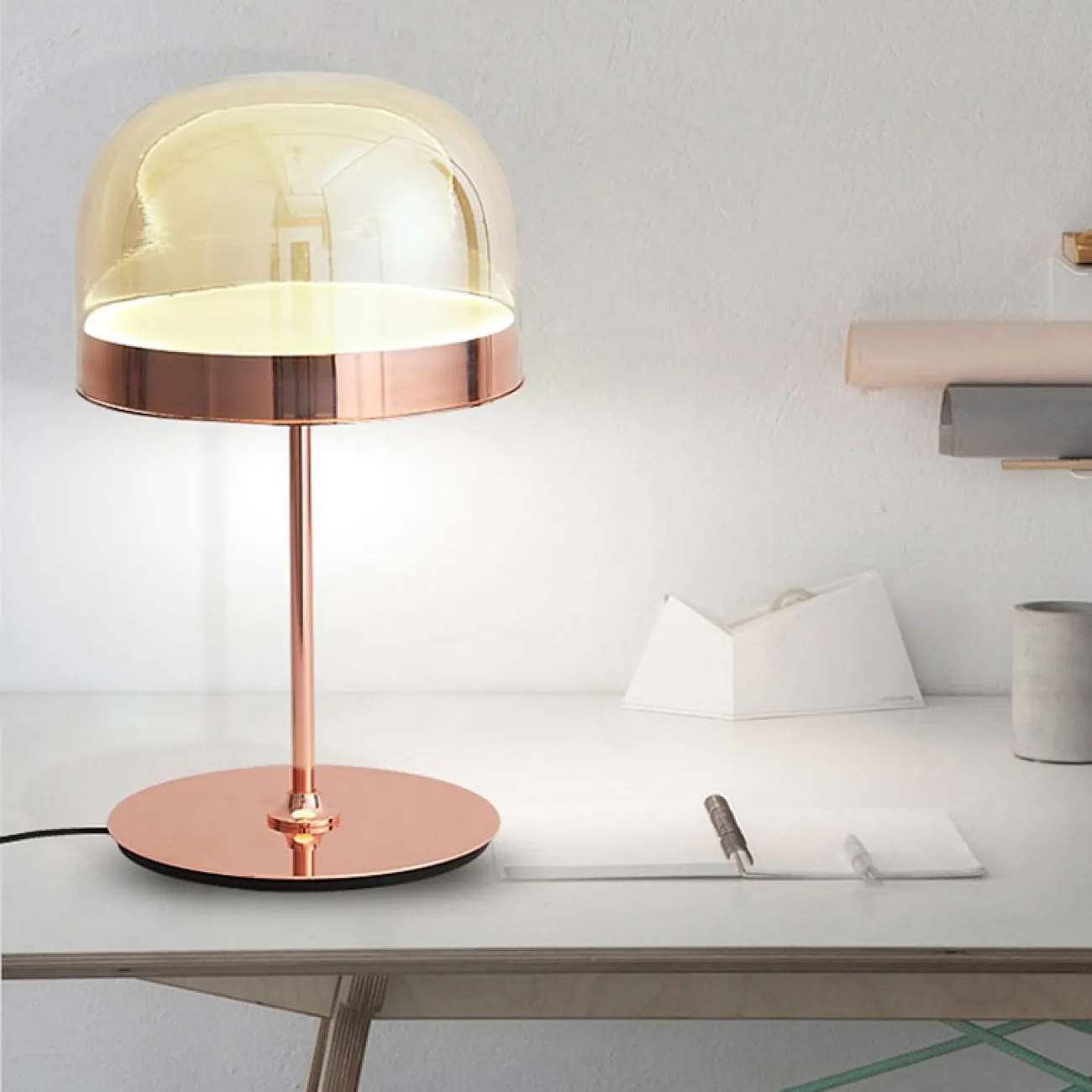 Настольная лампа NOTEN TAB H600 Rose Gold от ImperiumLoft