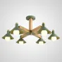 Люстра на штанге HORN B D84 Green от ImperiumLoft