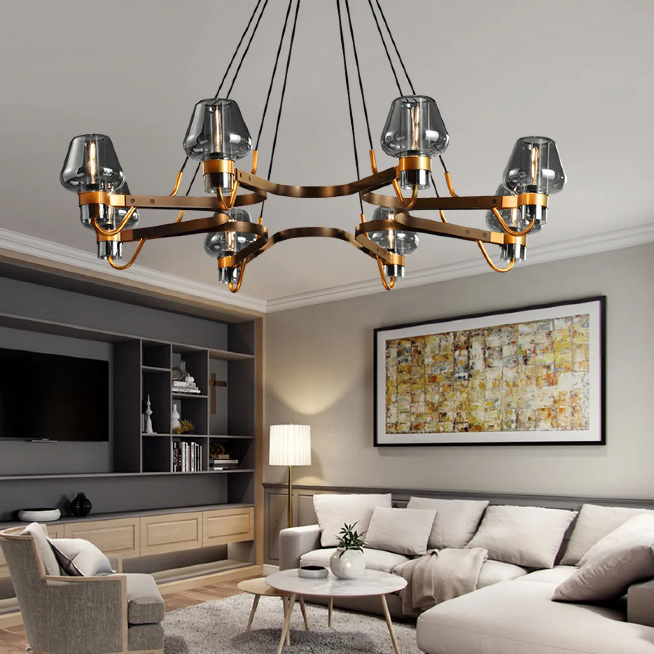 Люстра MONTALEMBERT D91 Blue от ImperiumLoft