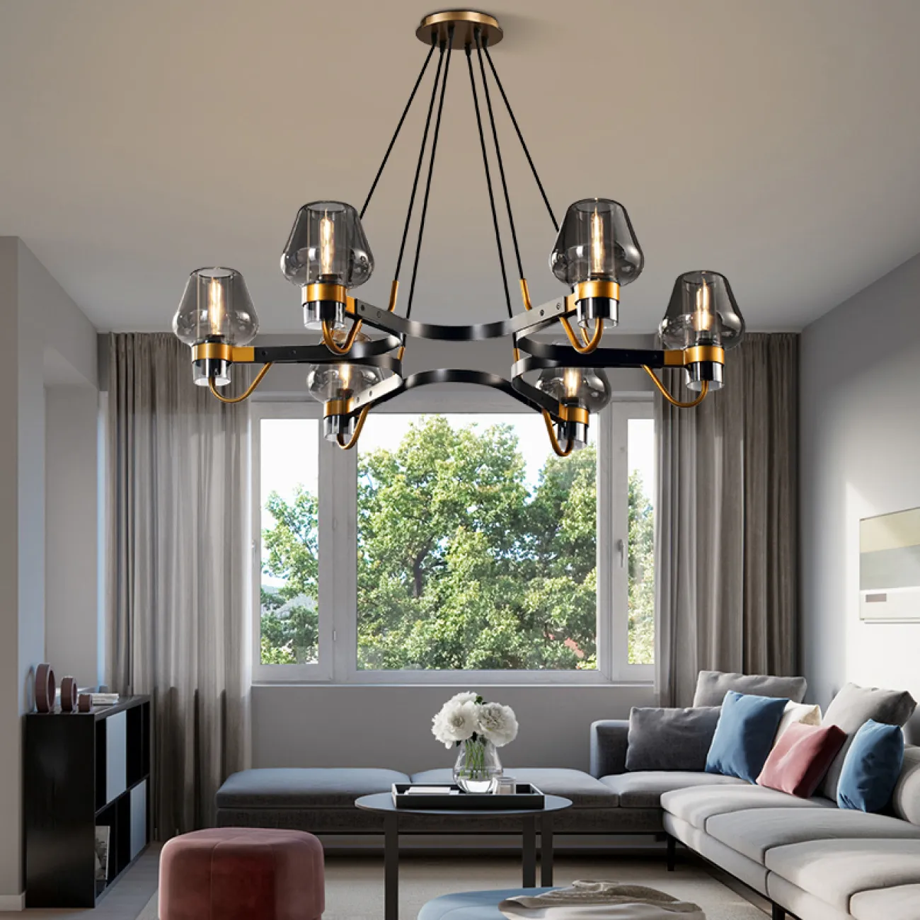 Люстра MONTALEMBERT D91 Blue от ImperiumLoft Люстра MONTALEMBERT D91 Blue от ImperiumLoft