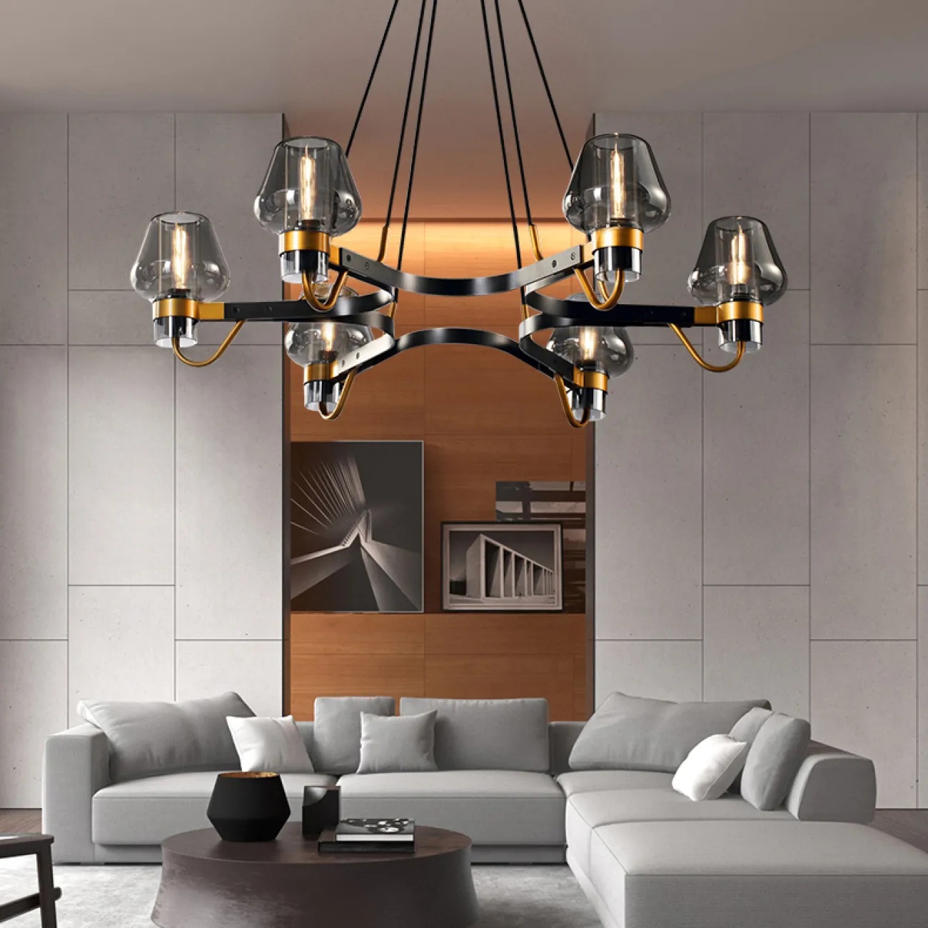 Люстра MONTALEMBERT D91 Blue от ImperiumLoft Люстра MONTALEMBERT D91 Blue от ImperiumLoft