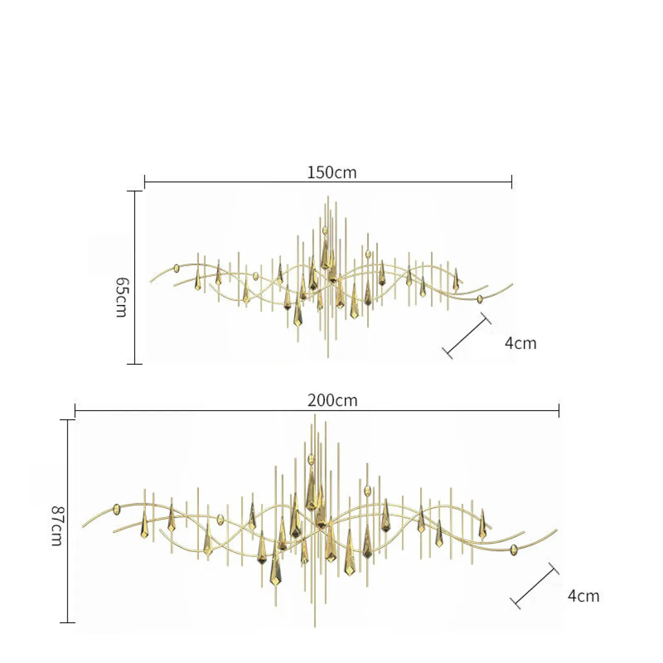 Дизайнерский настенный декор LaLume-KKK00296