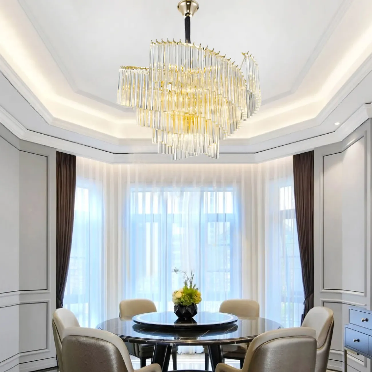 Подвесная люстра WALTZ D80 от ImperiumLoft Подвесная люстра WALTZ D80 от ImperiumLoft