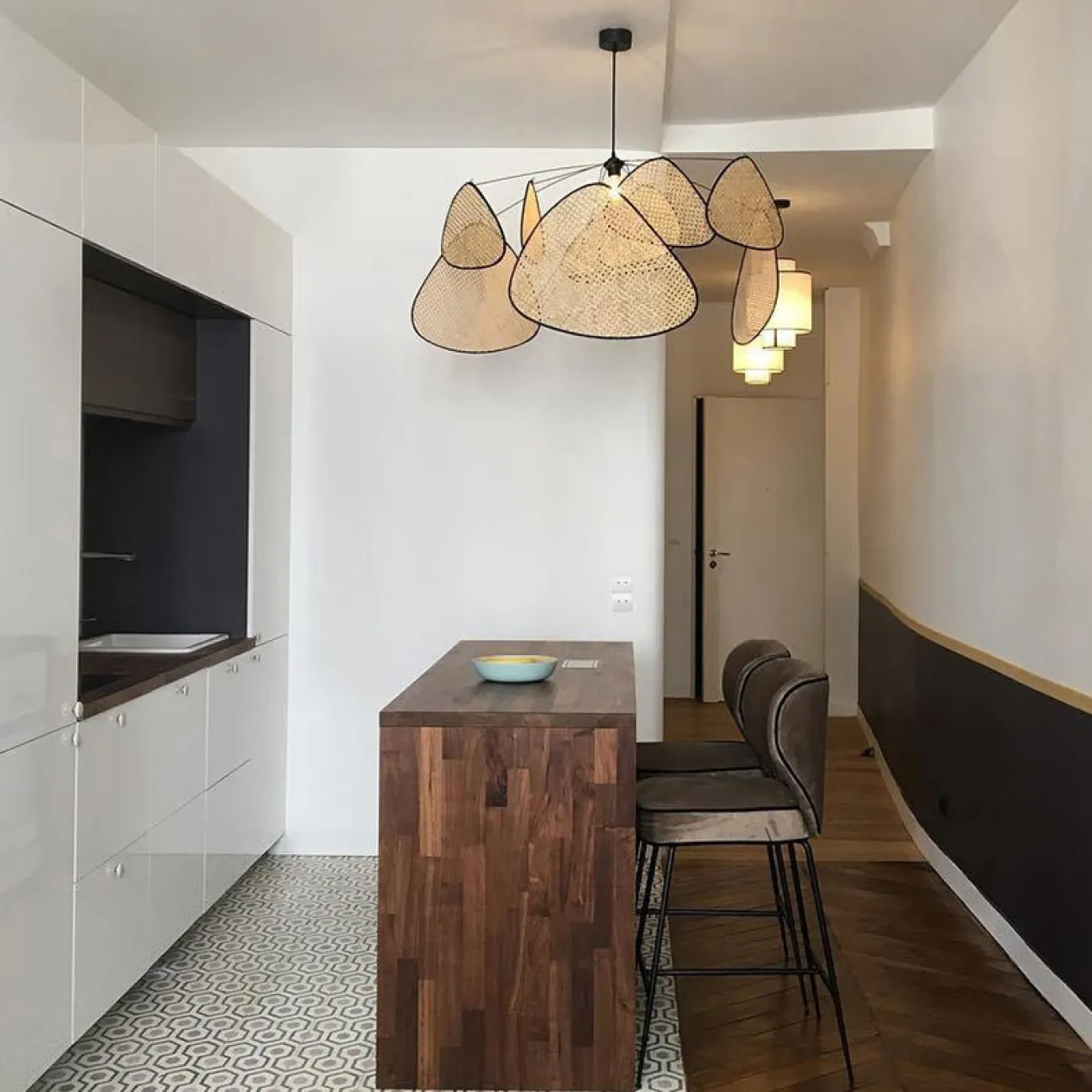 Потолочная люстра RAVDNA B D100 от ImperiumLoft