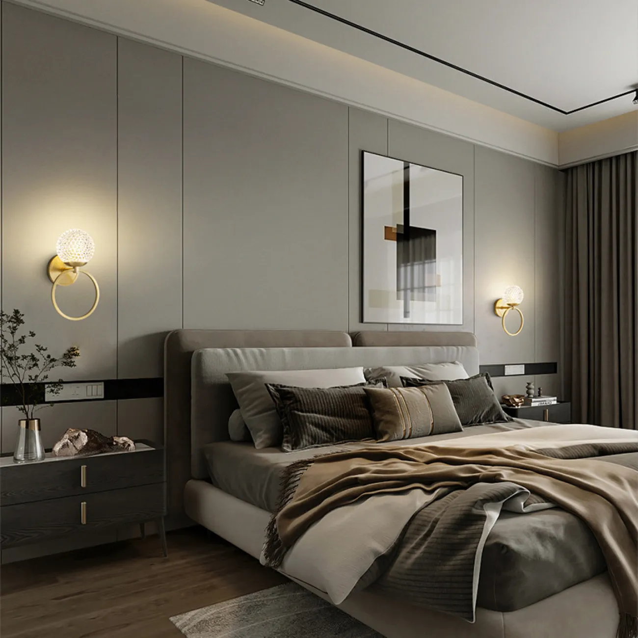 Настенный светильник HOOP C WALL от ImperiumLoft