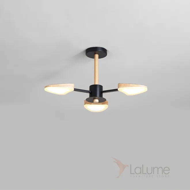 Подвесная люстра SVEGGEN 3 Черный от ImperiumLoft