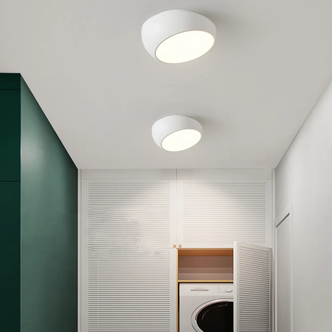 Потолочный светильник DAGA L52 White от ImperiumLoft