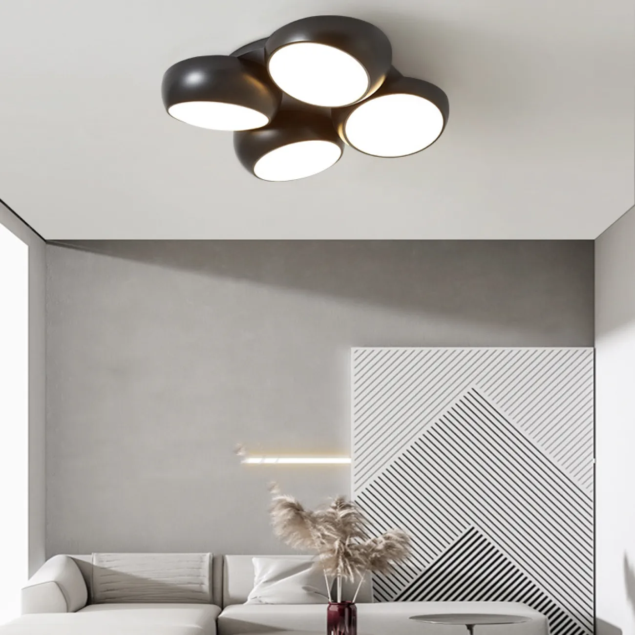 Потолочный светильник DAGA L56 Black от ImperiumLoft