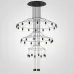 Люстра Vibia Wireflow Chandelier 0378 LED Suspension 42 lamp