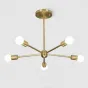 Люстра на штанге SPUTNIK D55 Gold от ImperiumLoft