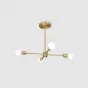 Люстра на штанге SPUTNIK D51 Gold от ImperiumLoft