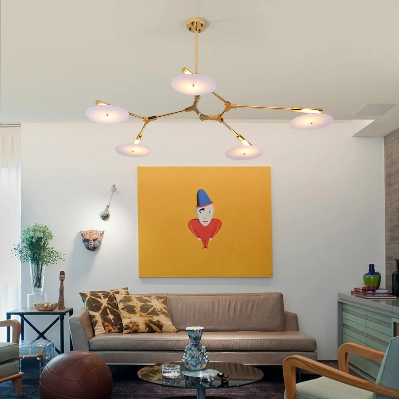 Подвесная люстра DISCS от ImperiumLoft