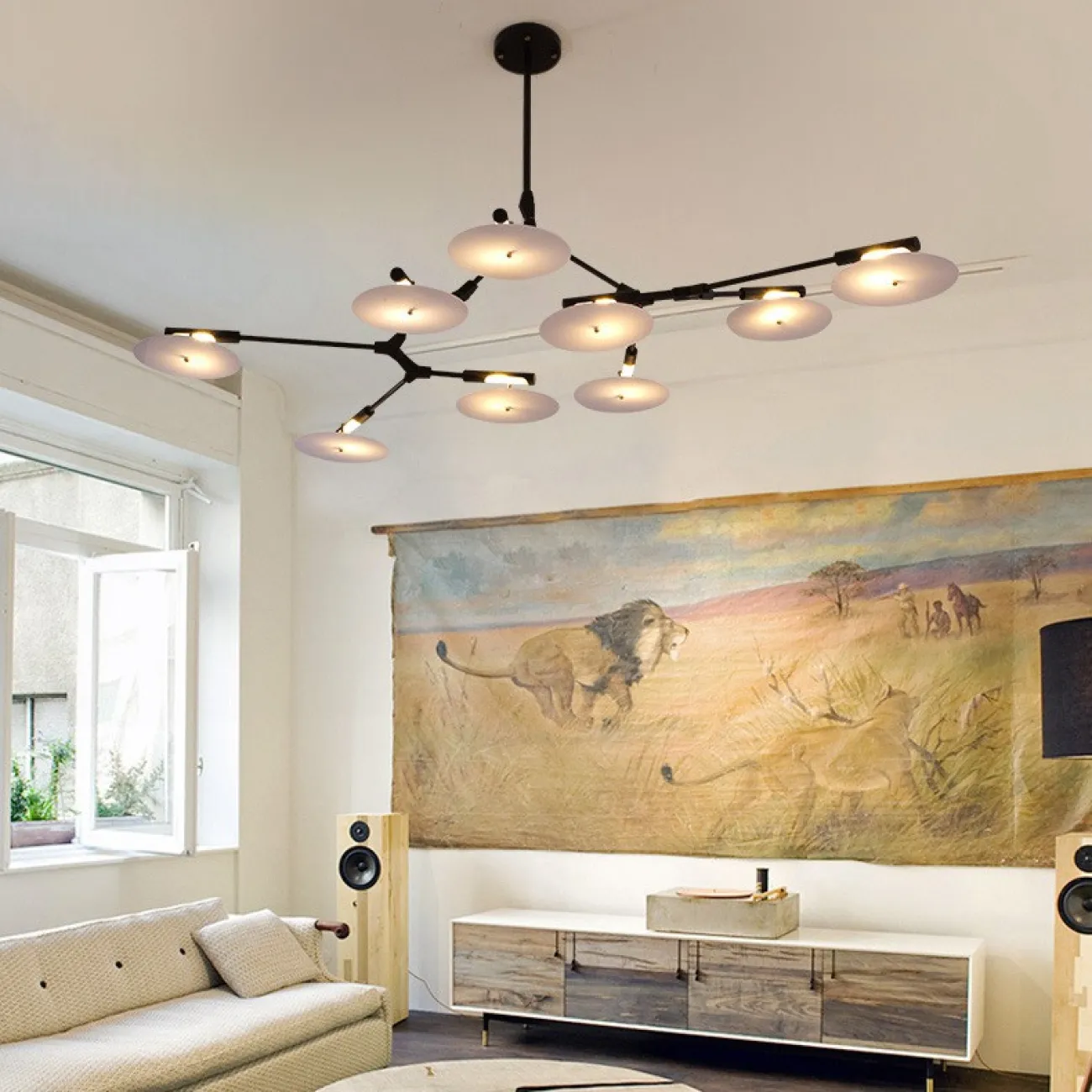 Подвесная люстра DISCS от ImperiumLoft