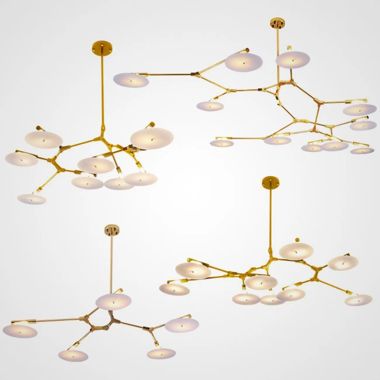 Подвесная люстра DISCS от ImperiumLoft