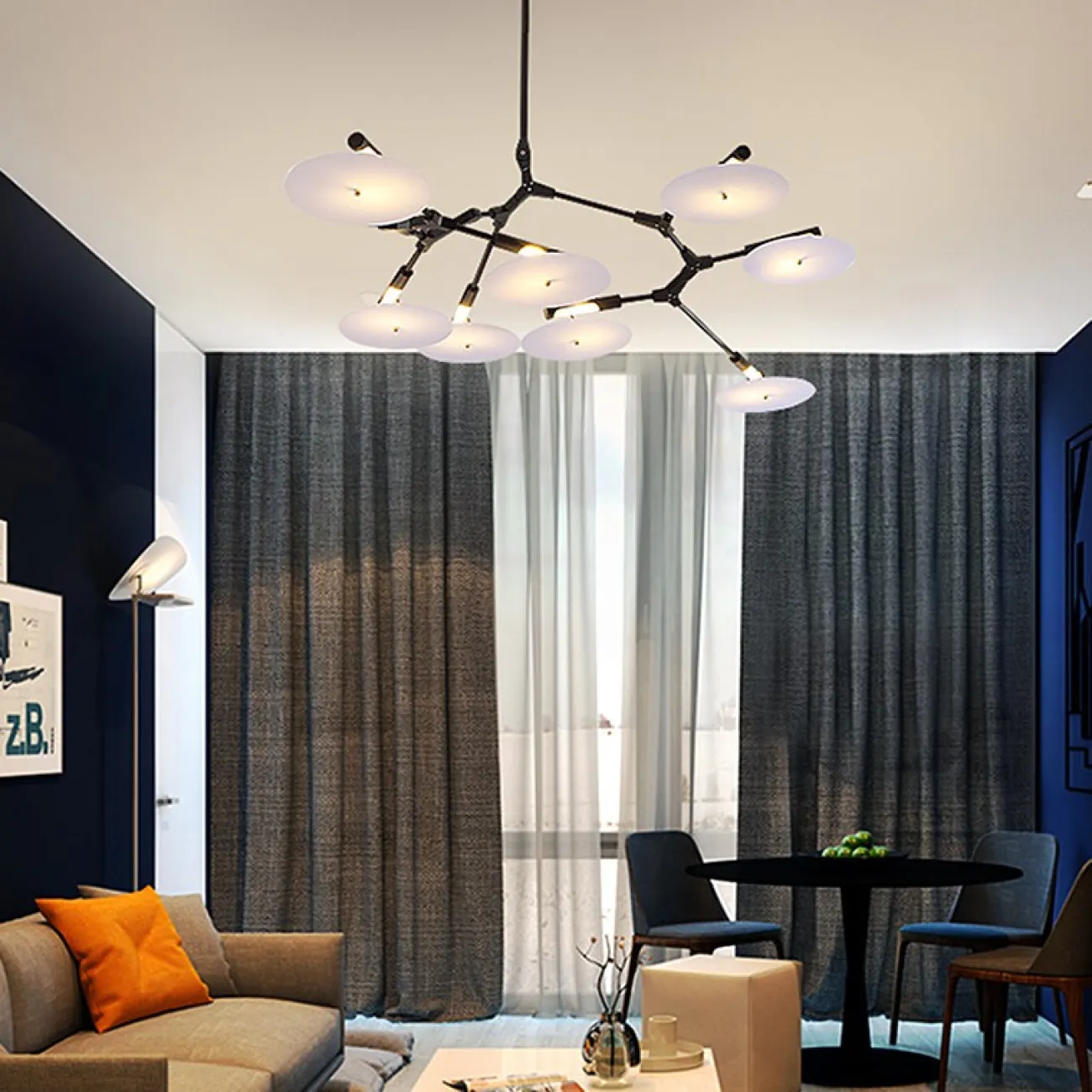 Подвесная люстра DISCS от ImperiumLoft