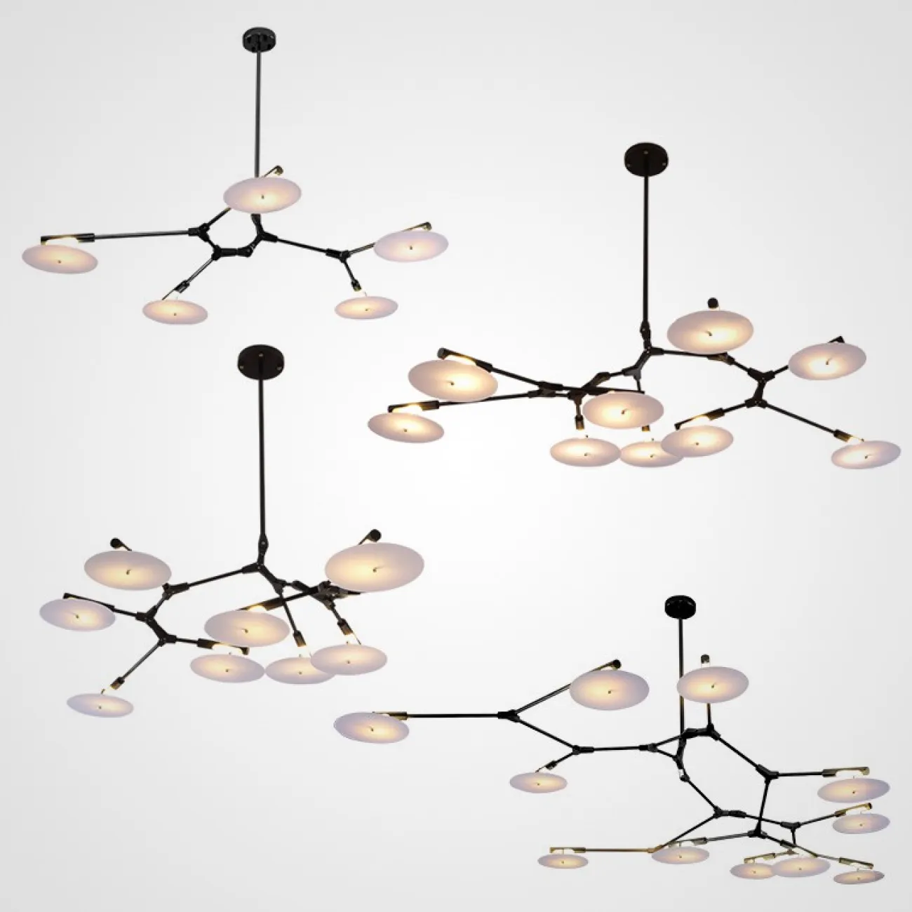 Подвесная люстра DISCS от ImperiumLoft