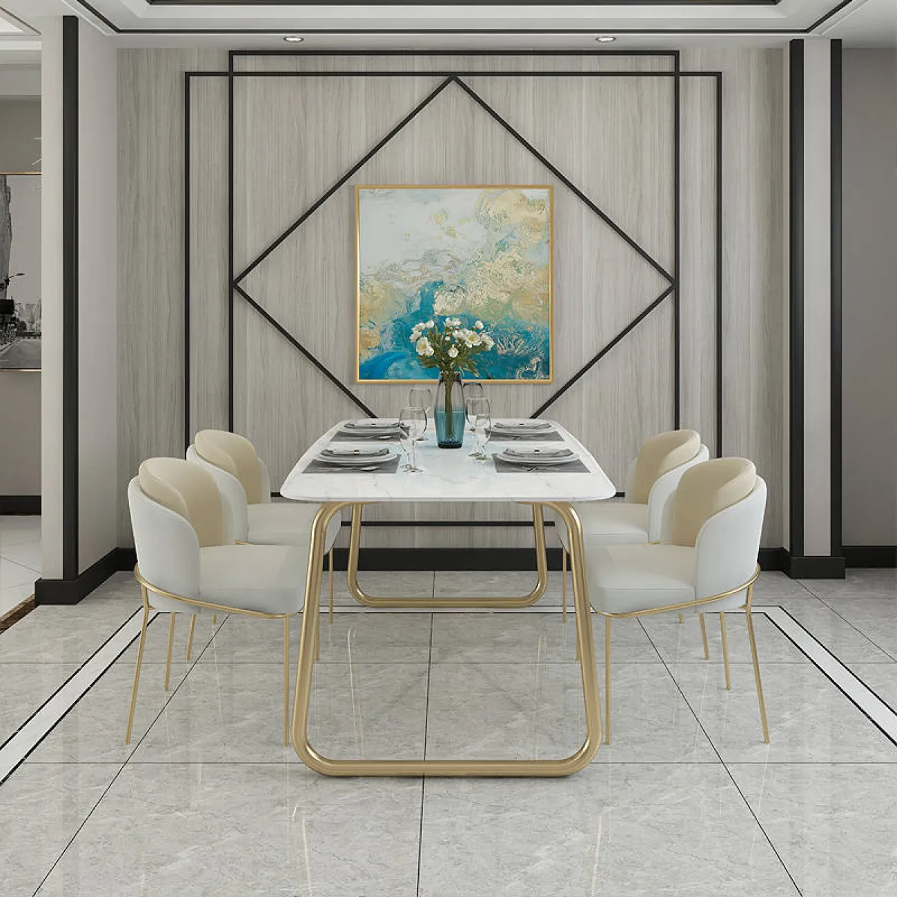 Дизайнерский обеденный стул LaLume-ST00179