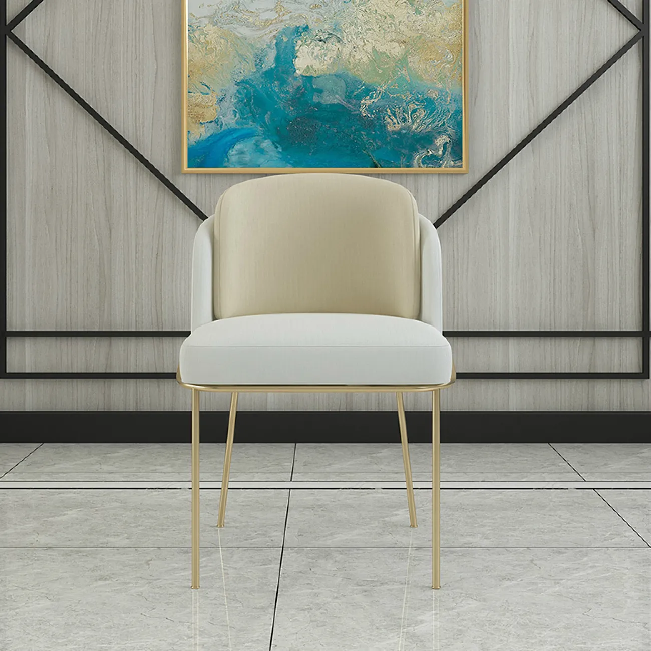 Дизайнерский обеденный стул LaLume-ST00179