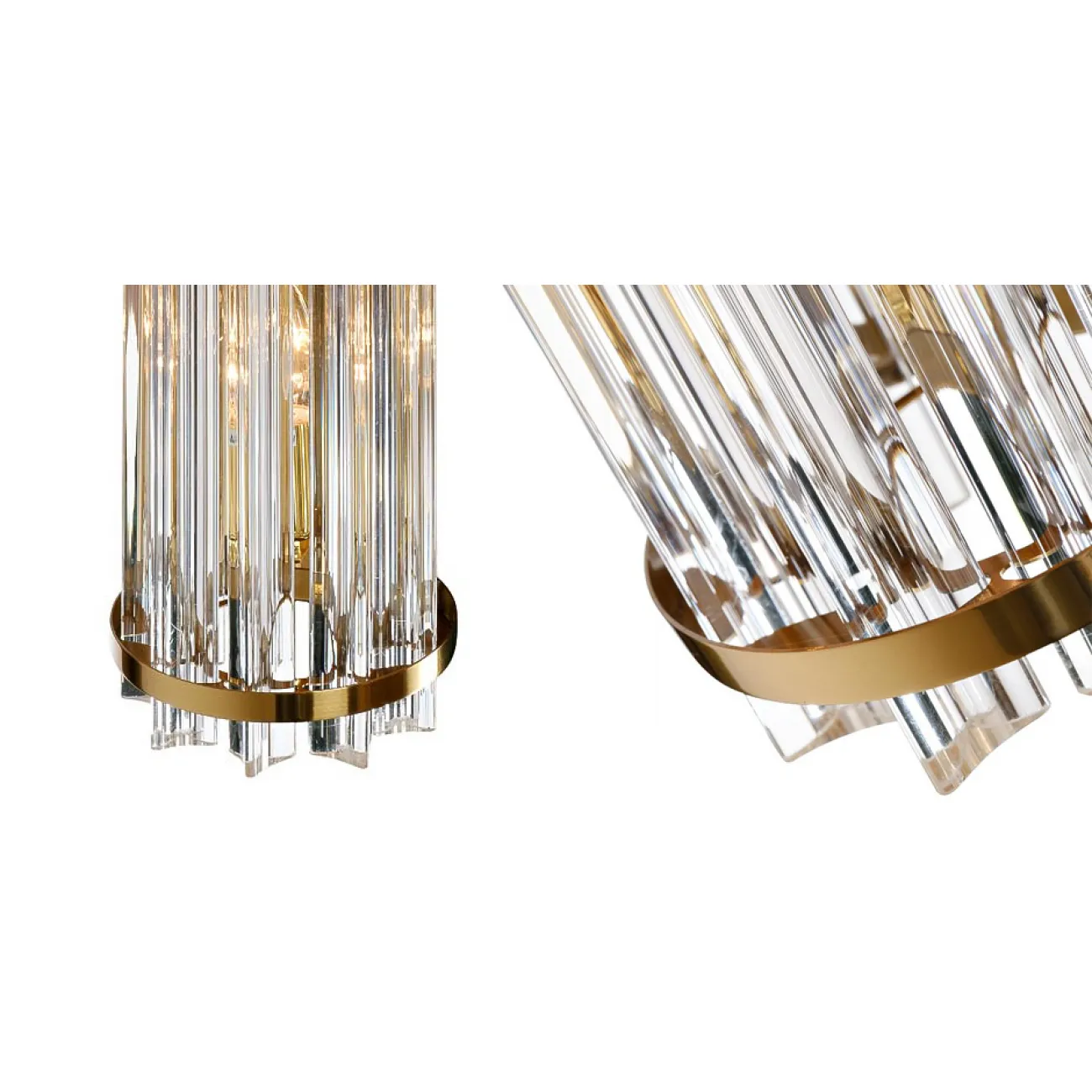 Бра Suspension Glass Cylinders Sconces 55